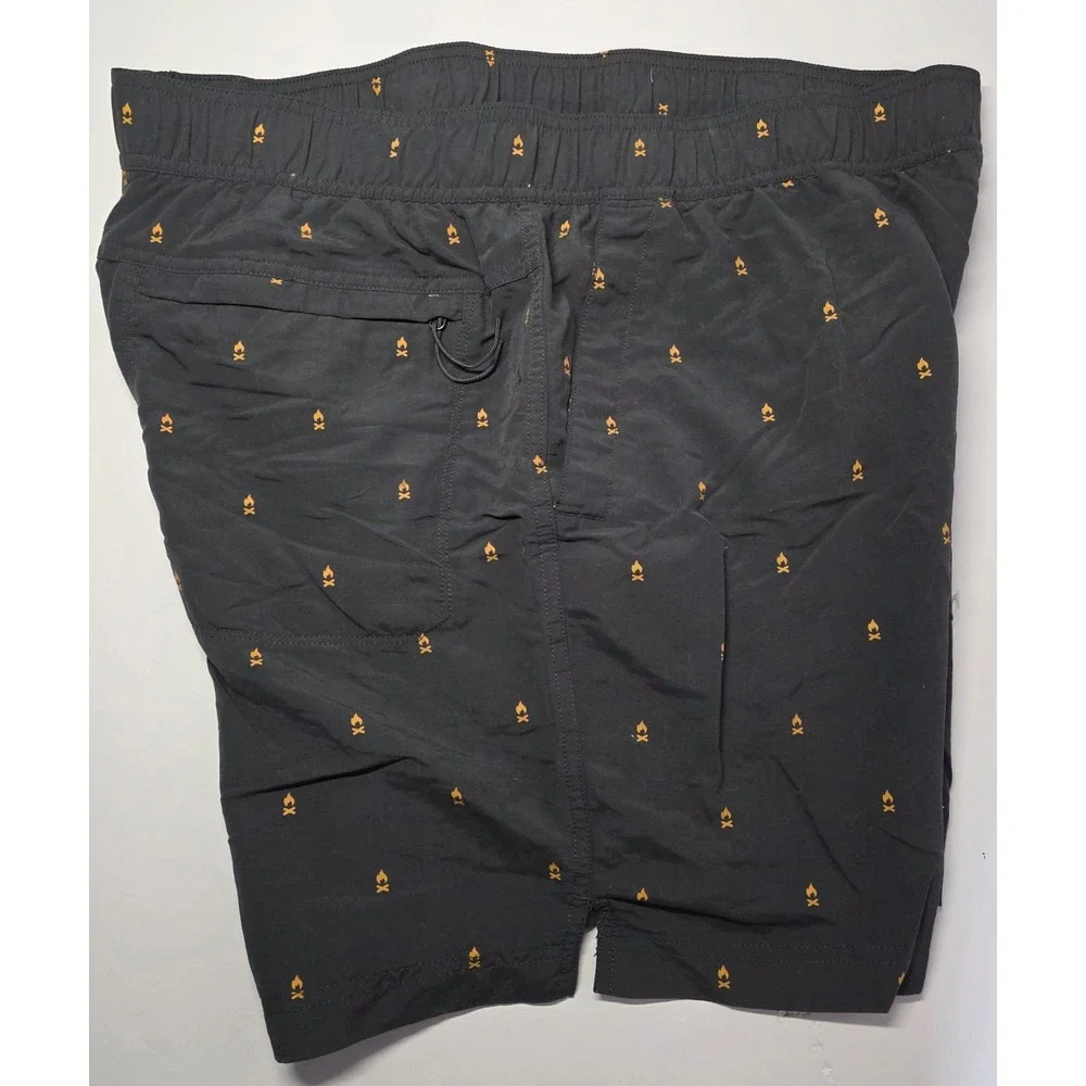 The North Face Mens Size‎ L Mesh Lined Campfire Print Short